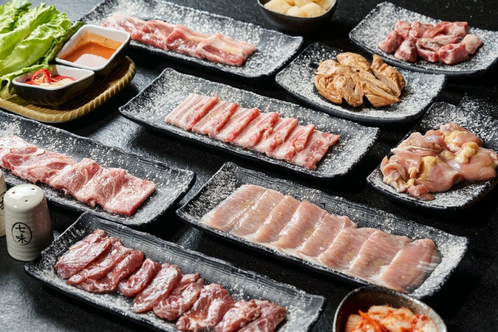日式燒肉｜餐點介紹｜金炭火燒肉餐廳